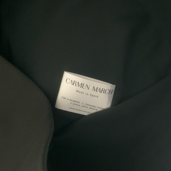 NWT Carmen March Strapless Mini Dress Size 38 $2760 - Picture 7 of 8